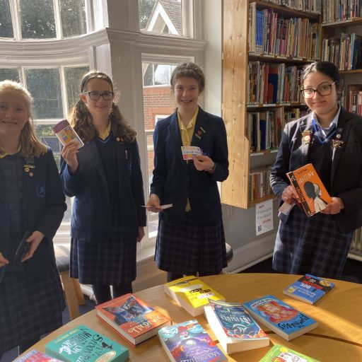 St Mary's Senior School Girls At World Book Day Sale 2 (Large)