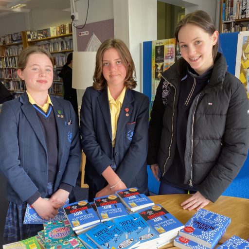 St Mary's Senior School Girls At World Book Day Sale (Large)