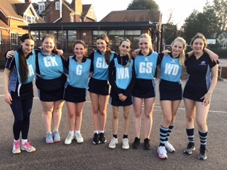 Year 10 Netball V St Benedict's 3 March 2022