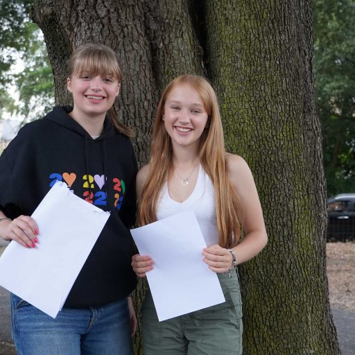 Head Girls Lucy And Lucy Celebrate GCSE Results