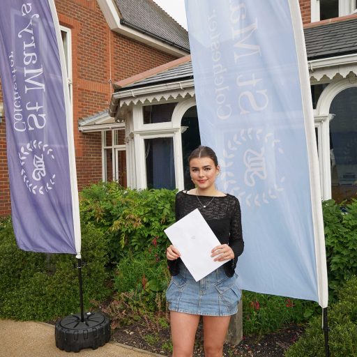 Low Res Isabel Gill Celebrates Top Grades In Art And Religious Studies