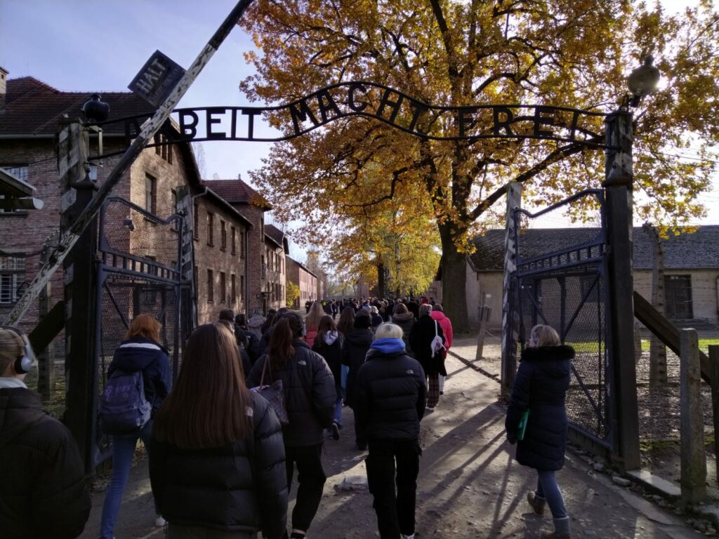 St Marys GCSE students learn the lessons of the Holocaust during an outing