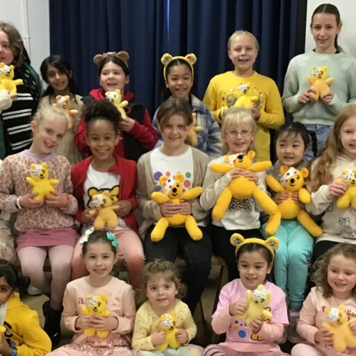 St Mary’s Lower School Pupils Were Very Excited To Win Handmade Pudsey Bears In The Children In Need Raffle