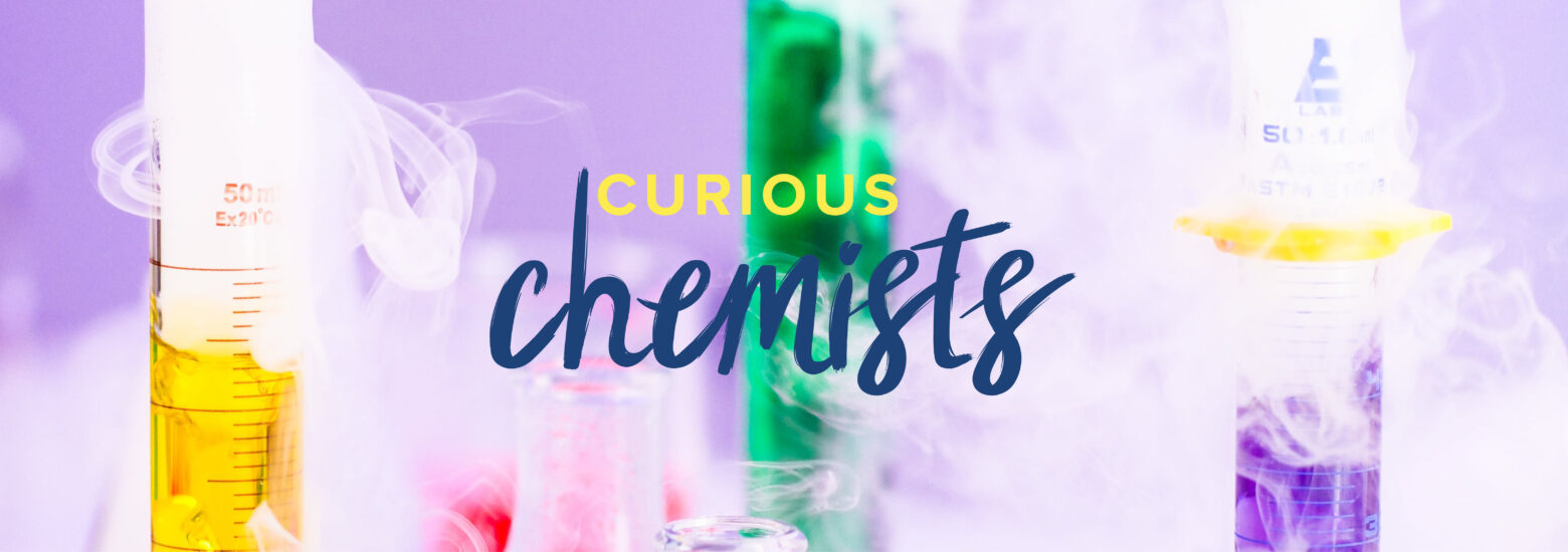 Chemistry experiments in test tubes